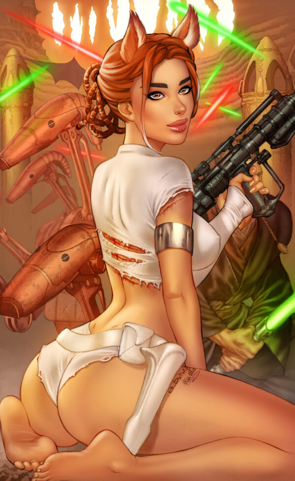 Playtime: Revenge of Cottontail #2 "Foxy Amidala" By eBas - Image 2